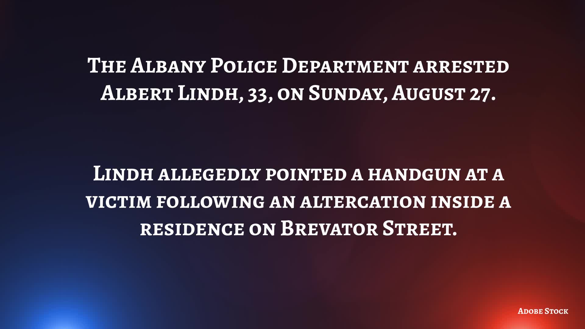 Albany Police Arrest Armed Man On Brevator Street News10 Abc