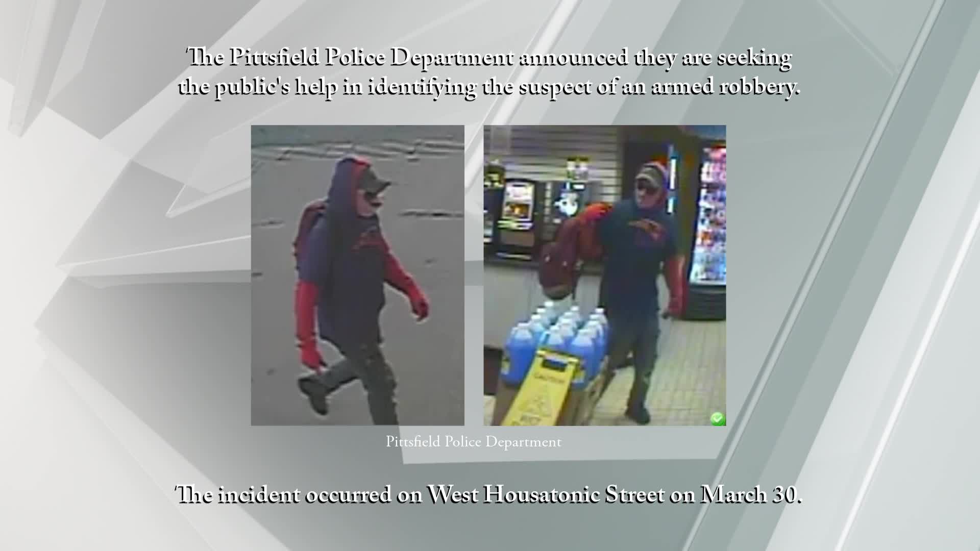 Pittsfield Police seek to identify armed robbery suspect – NEWS10 ABC