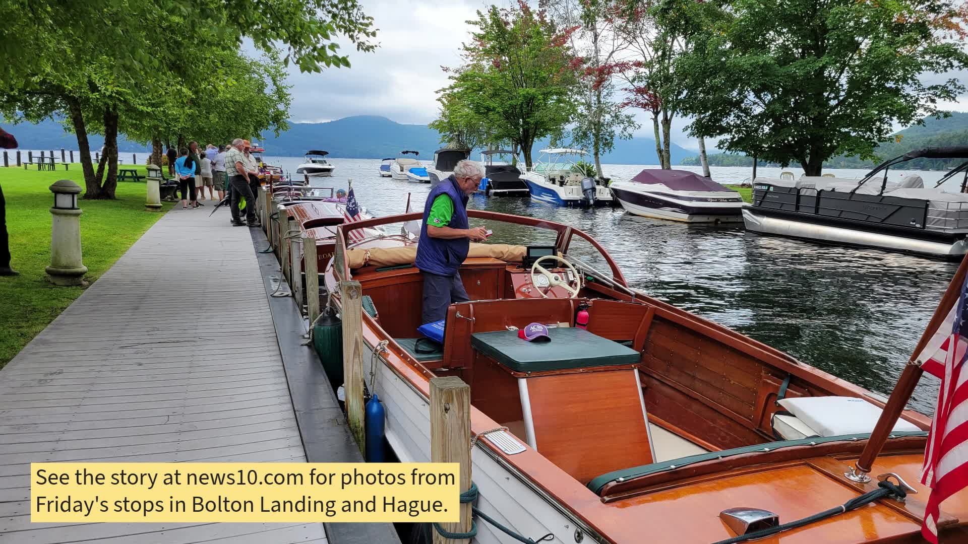 PHOTOS: Classic boat show sails to Lake George – NEWS10 ABC