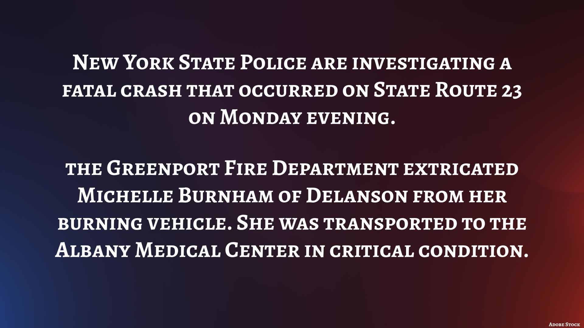 State Police investigate fatal crash in Greenport NEWS10 ABC