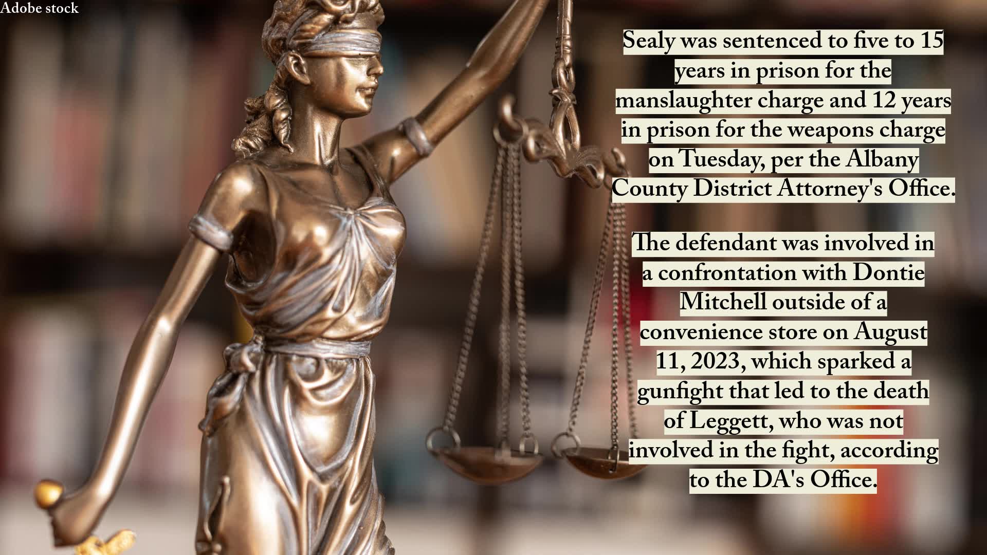 South Carolina man sentenced for 2023 Cohoes shooting – NEWS10 ABC