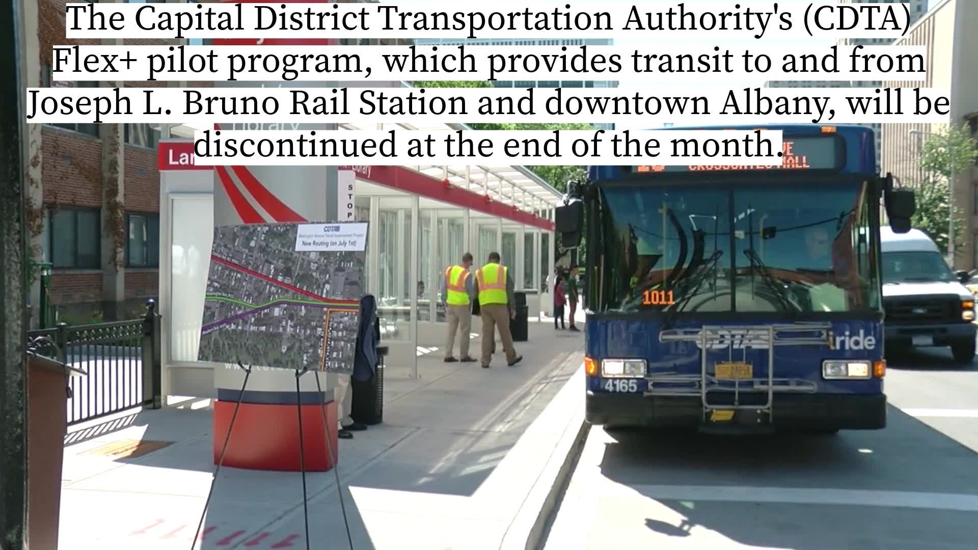 CDTA ends Flex+ pilot program with Albany rail station – NEWS10 ABC
