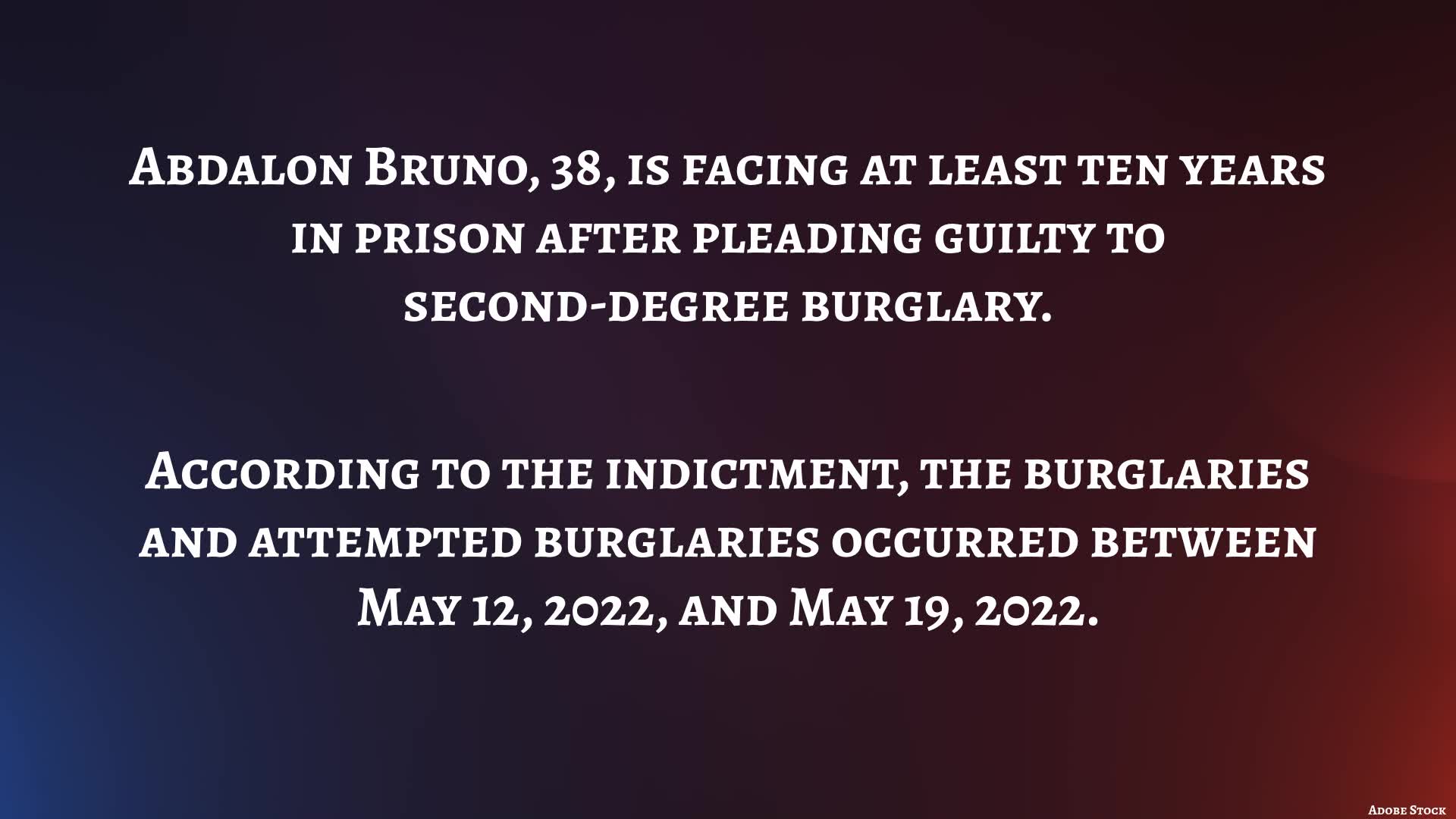 Albany man pleads guilty to 2022 burglary spree – NEWS10 ABC