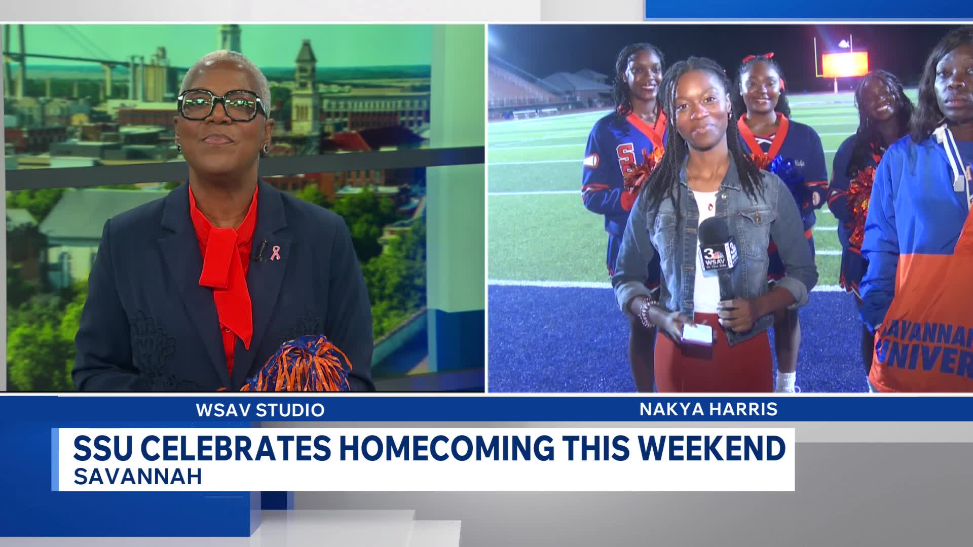 NEWS 3 TODAY: SSU HOMECOMING CO CHAIRS – WSAV-TV