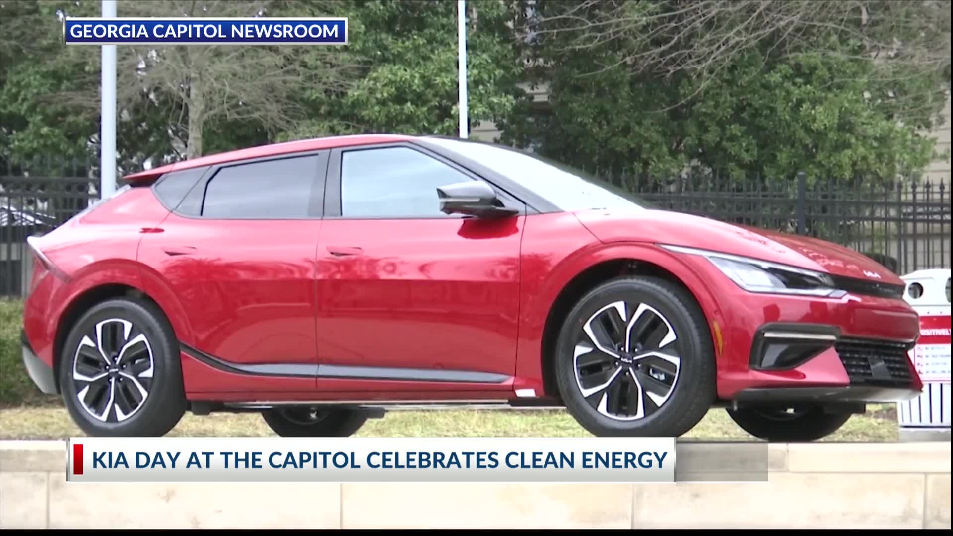 Gov. Kemp highlights importance of clean energy, electric vehicles