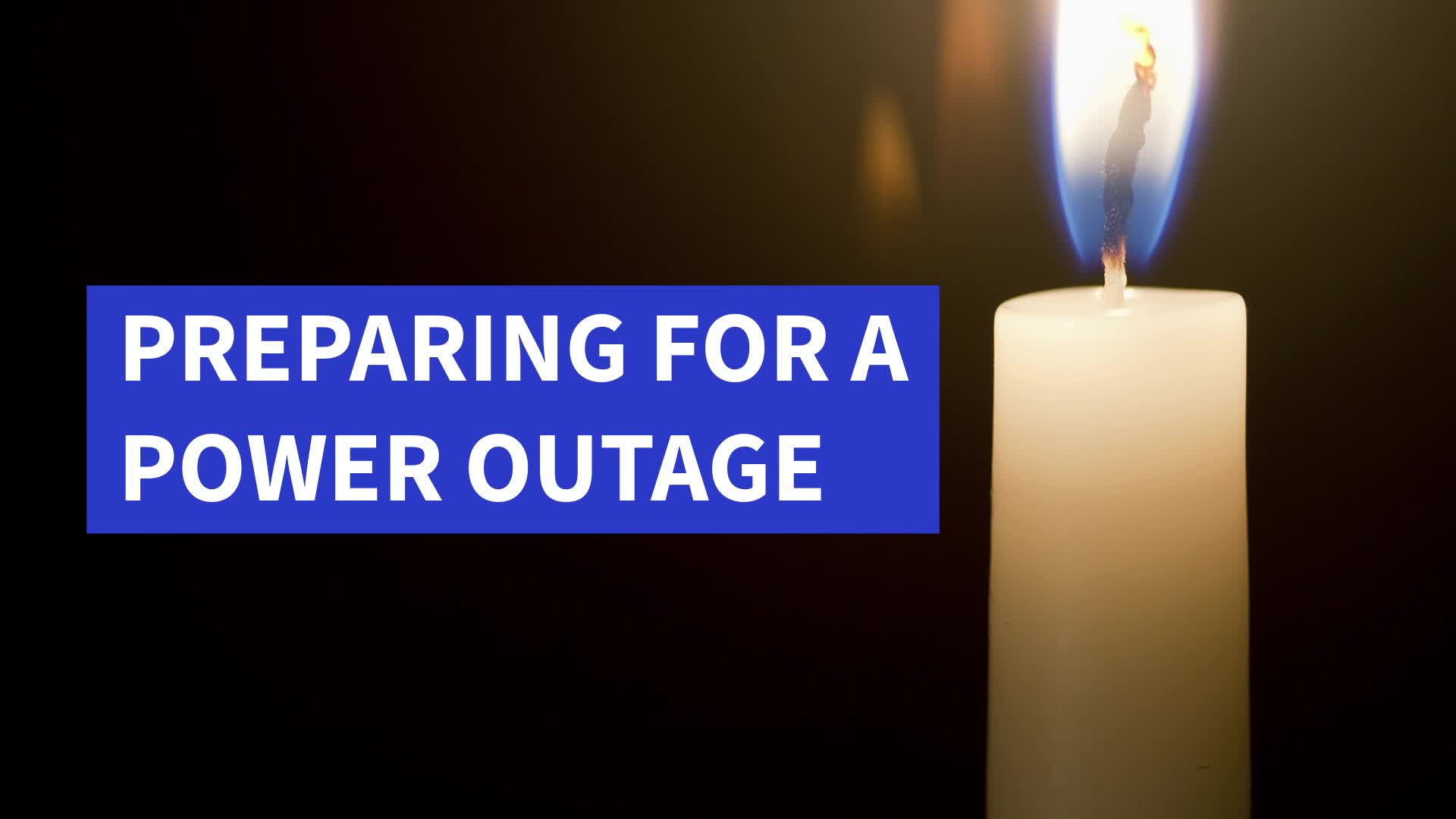 How to prepare for a power outage – WSAV-TV