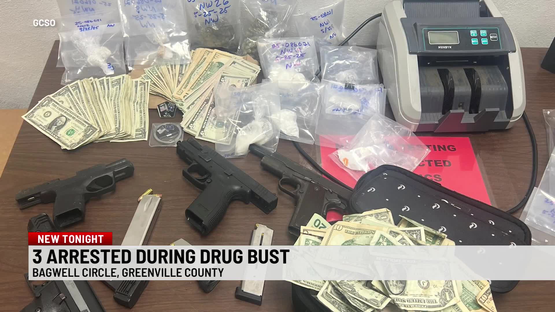 Deputies: 3 arrested in Greenville Co. for cocaine trafficking, more ...