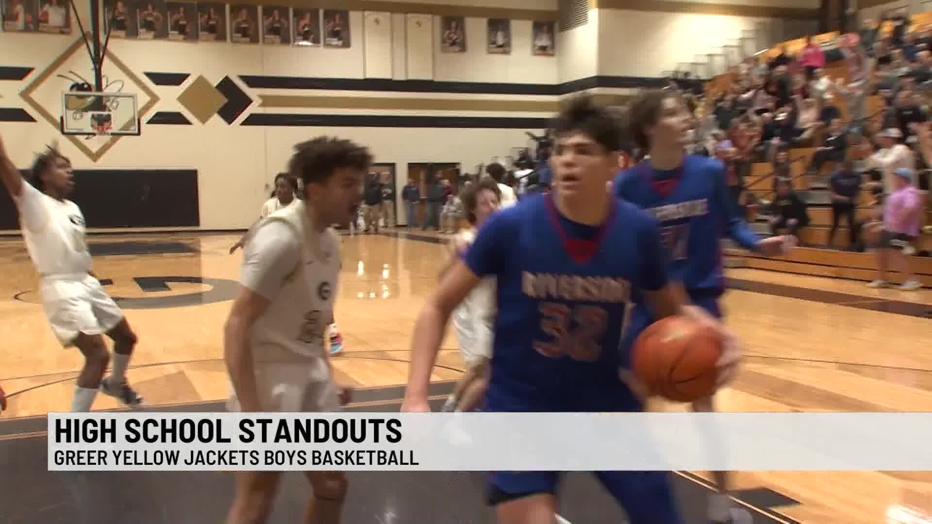 High School Standouts Greer Boys Basketball WSPA 7NEWS