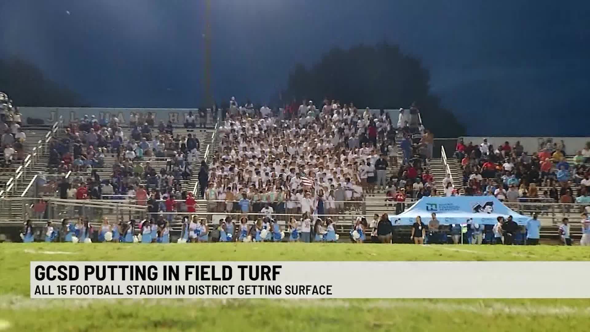 Greenville Co. HS football fields to get artificial turf WSPA 7NEWS