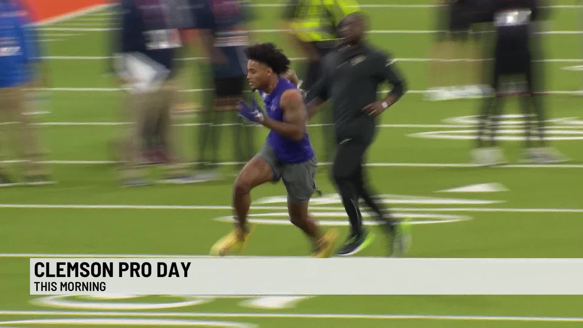 Clemson Pro Day includes 10 Tigers performing before NFL team personnel WSPA 7NEWS