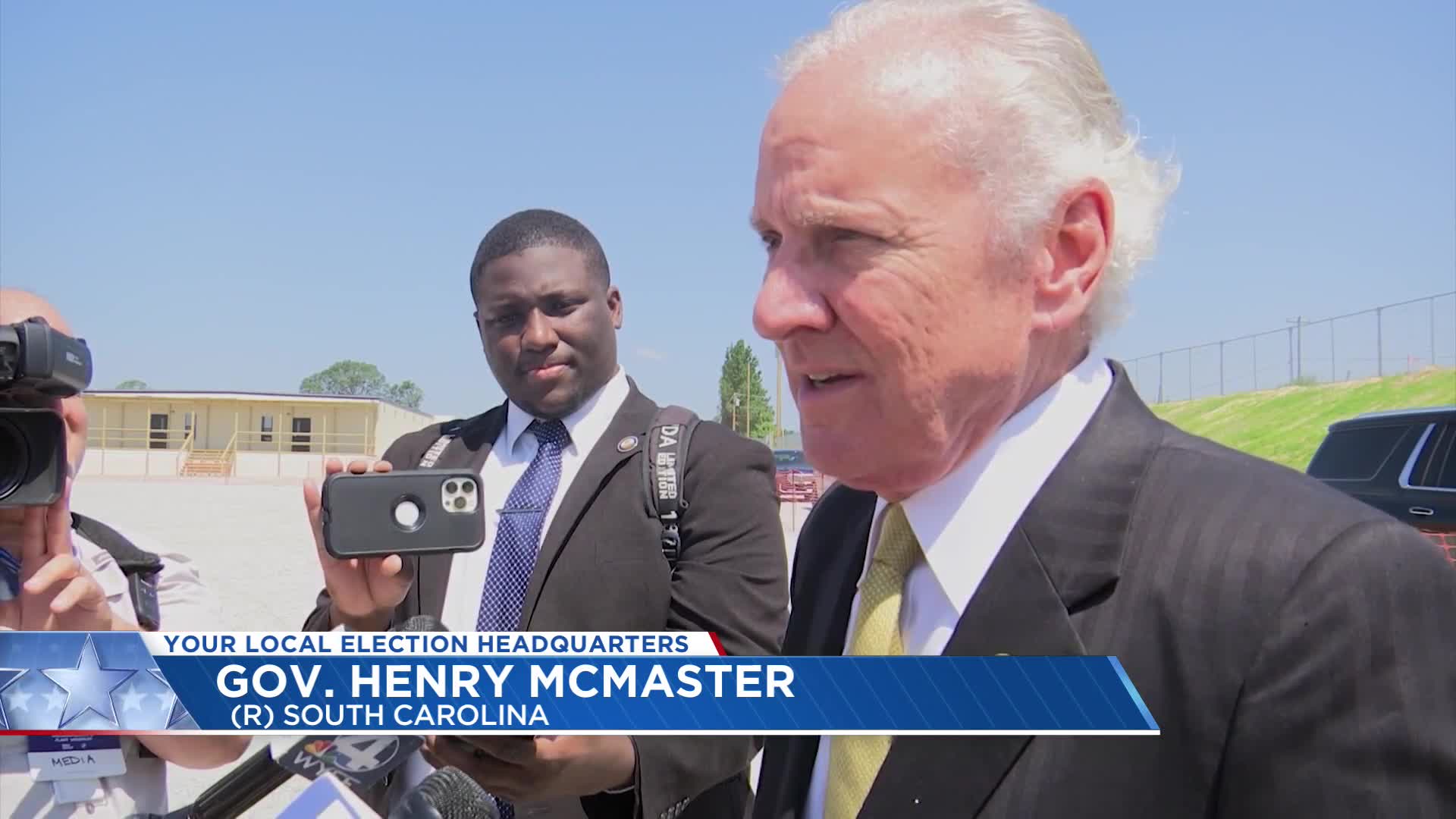 Governor McMaster speaks about Trump’s visit to Pickens WSPA 7NEWS