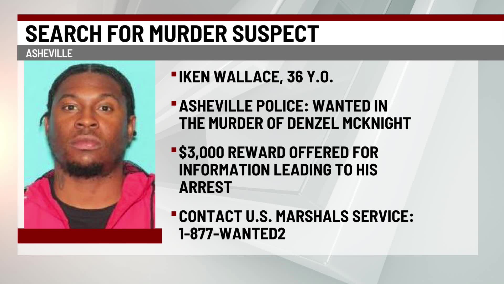 ‘Armed and dangerous’: Reward offered for suspect in Asheville shooting ...