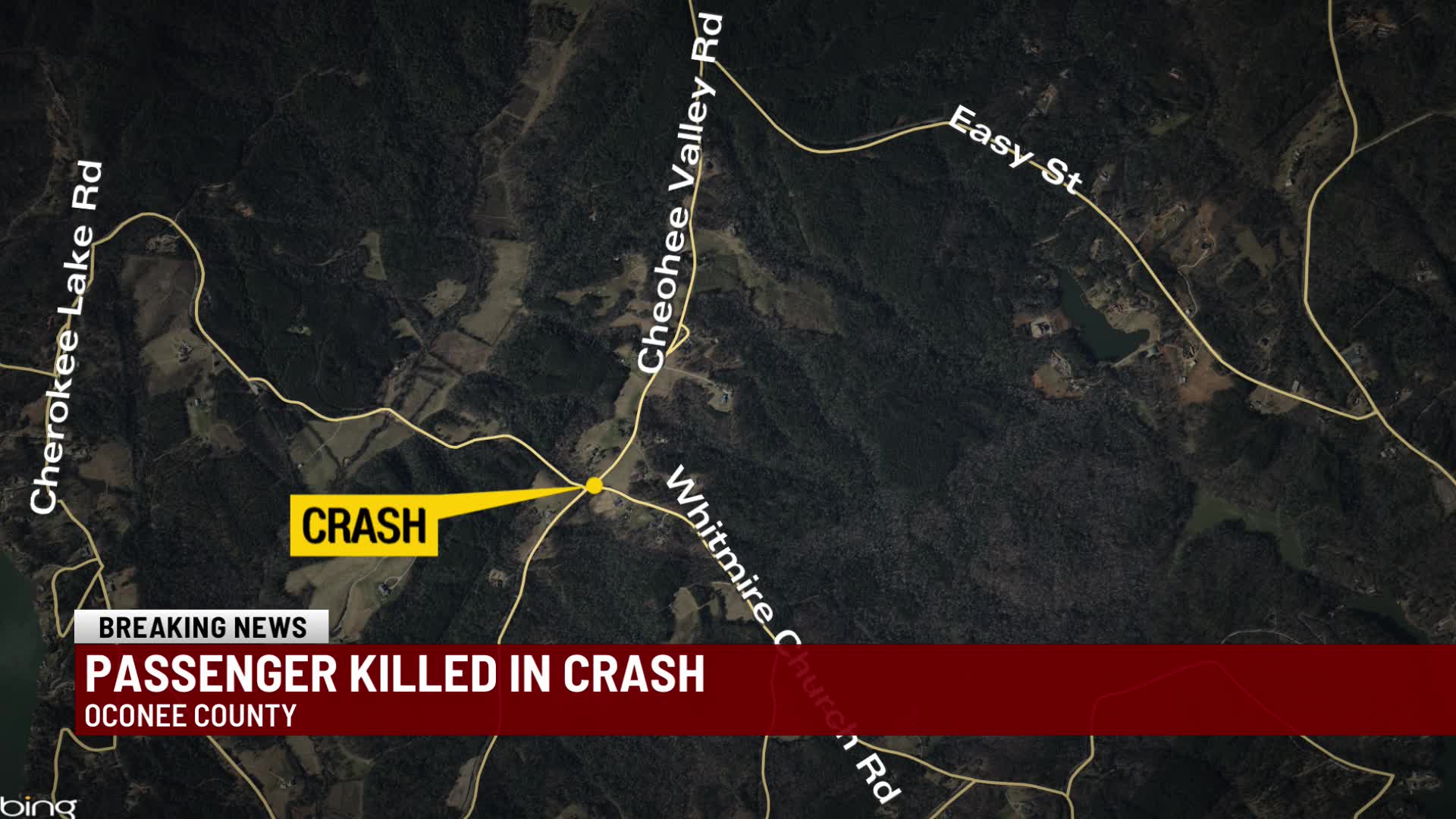 Passenger killed in crash in Oconee Co. – WSPA 7NEWS