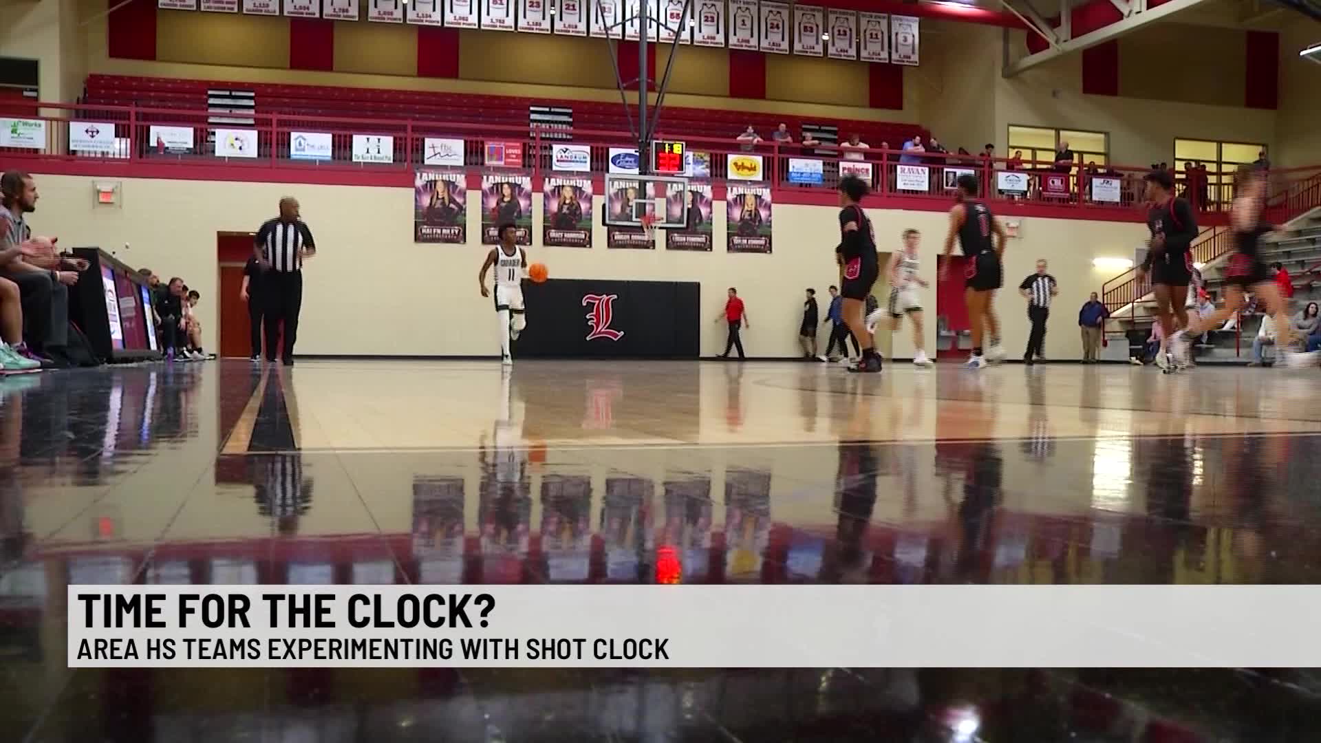 Some use of a shot clock in area high school basketball WSPA 7NEWS