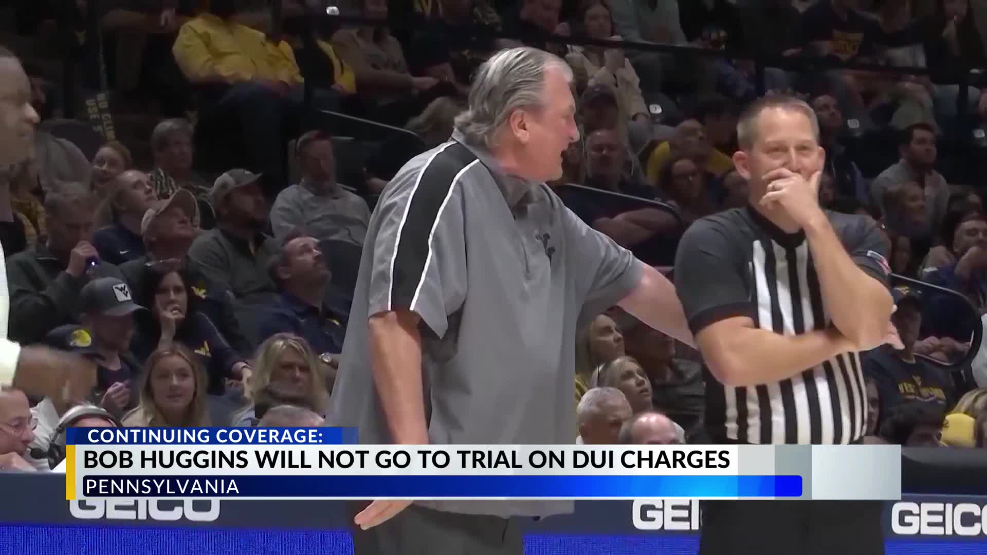 Bob Huggins will not go to trial on Pennsylvania DUI charges – WOWK 13 News
