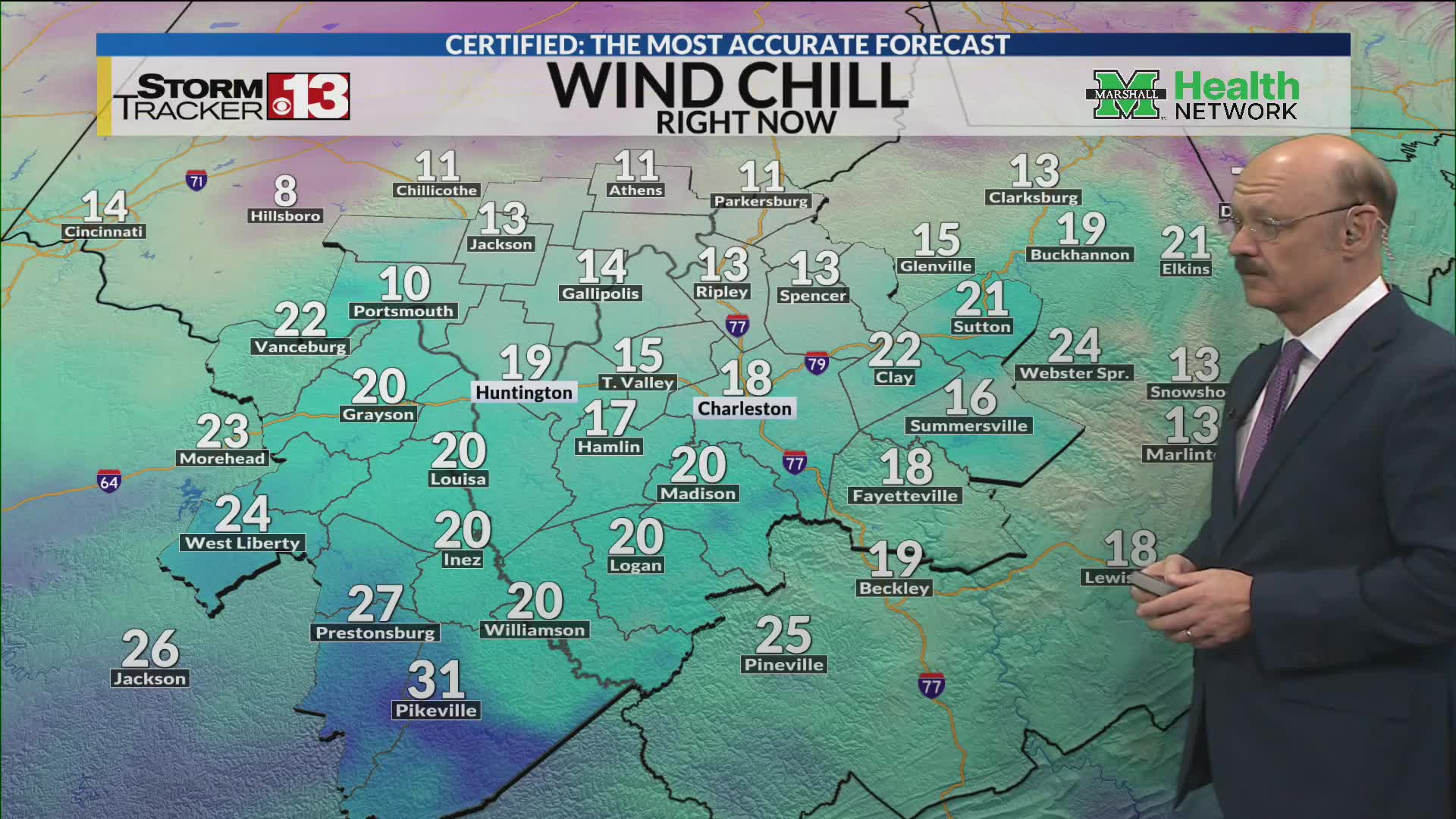 Weather whiplash! Warming up then sharply colder fast – WOWK 13 News