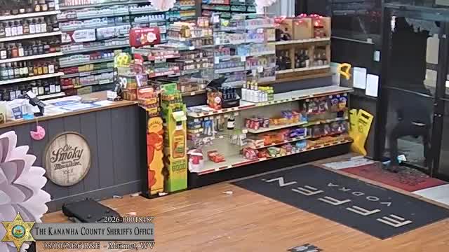 Suspect wanted for liquor store break-in in WV