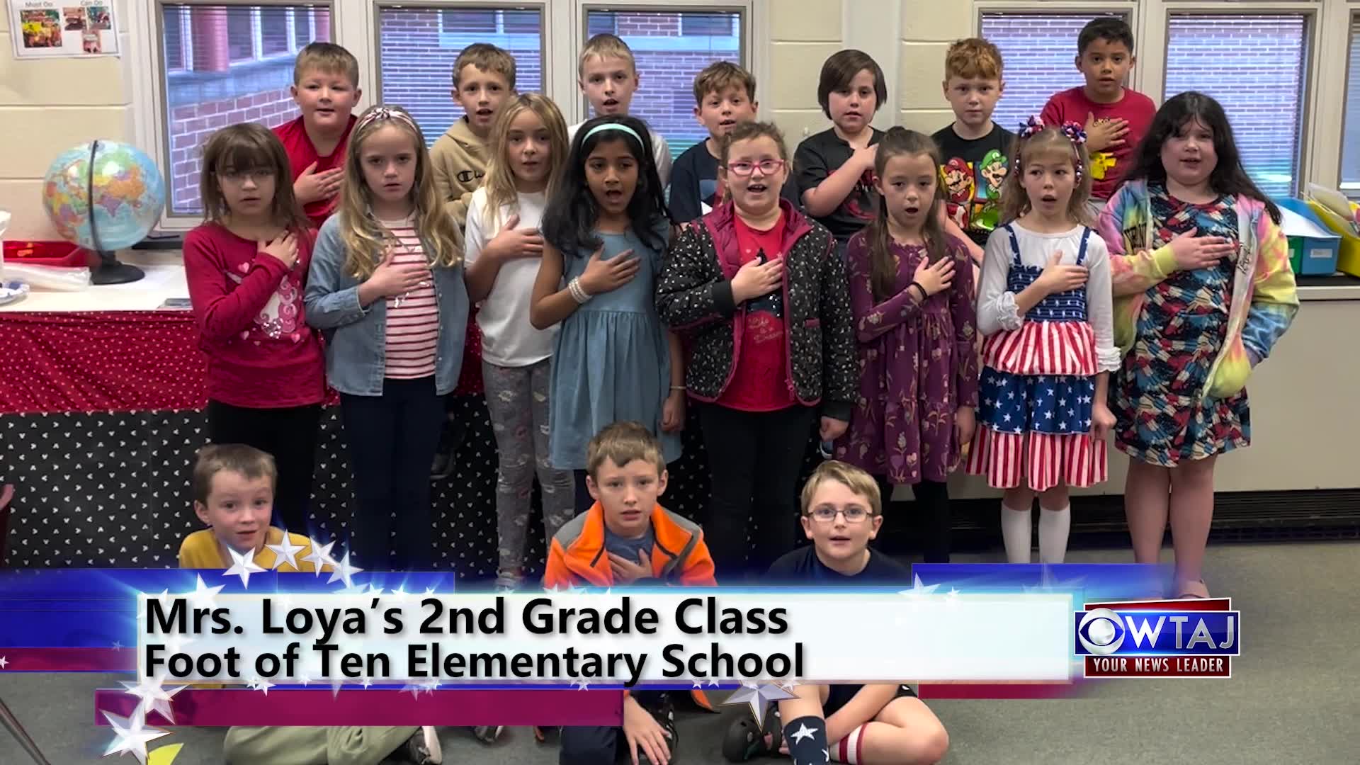 04.23.25 Foot of Ten Elementary School Mrs. Loya 2nd Grade Class WTAJ
