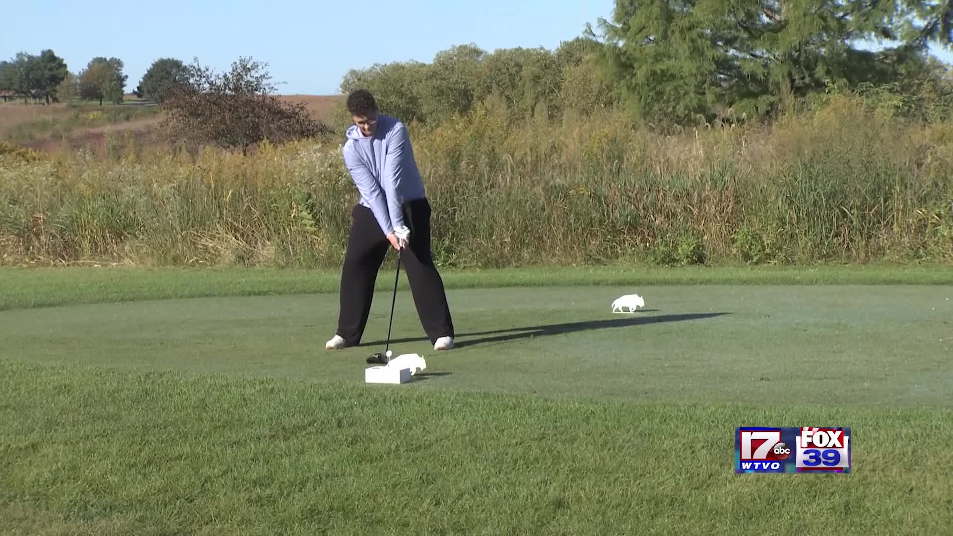 Talbert and the Byron Tigers advance to State Golf Tournament by winning the Byron Sectional