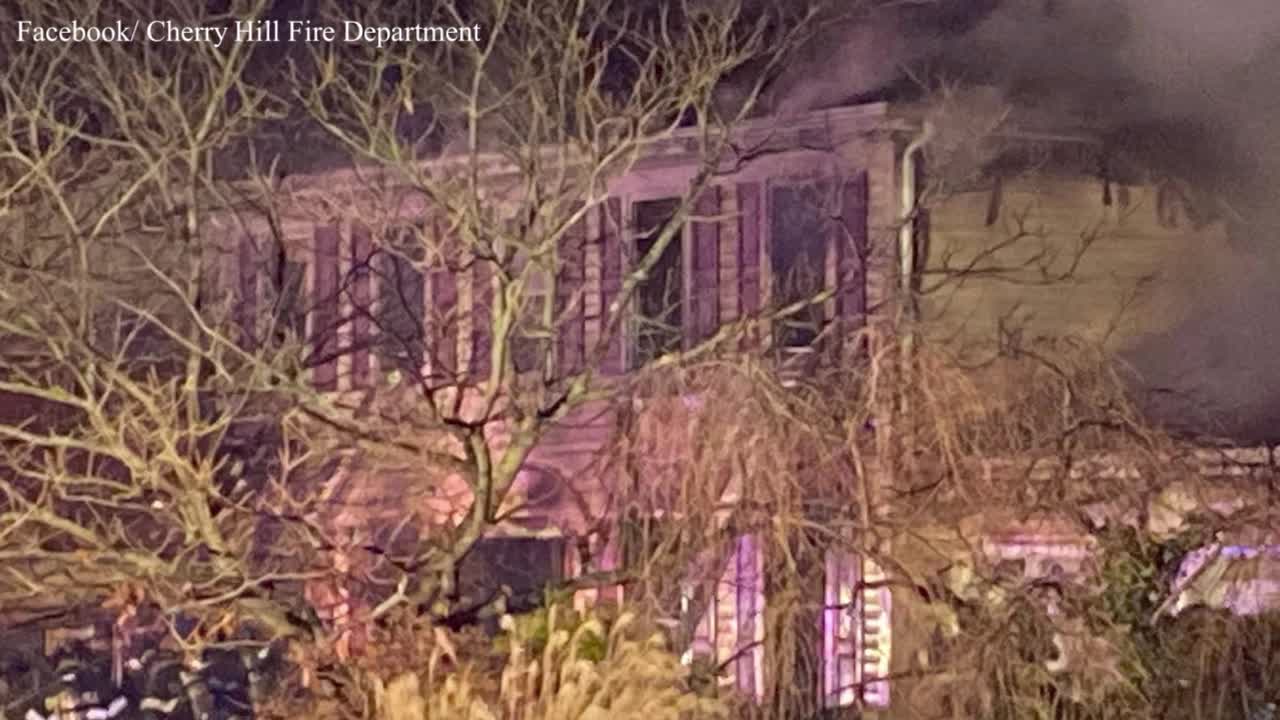 Cherry Hill House Fire Sends Two To Hospital – PHL17.com