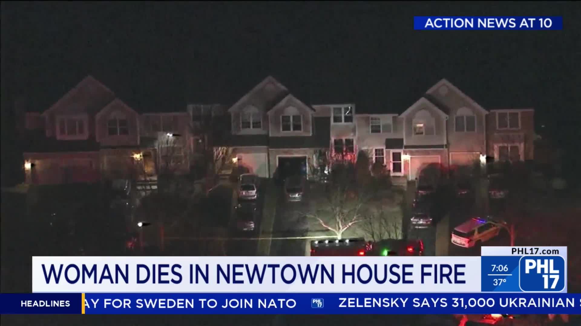 Woman Tragically Dies in House Fire in Newtown – PHL17.com