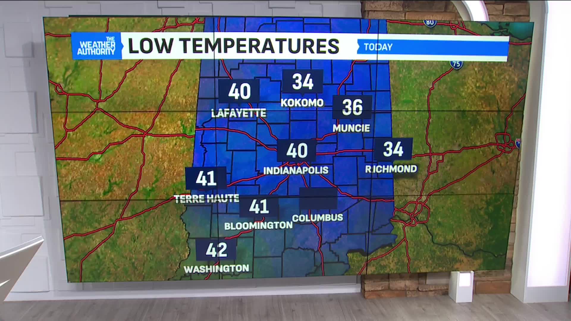 An unsettled day, as rain falls and temperatures remain cool – Fox 59
