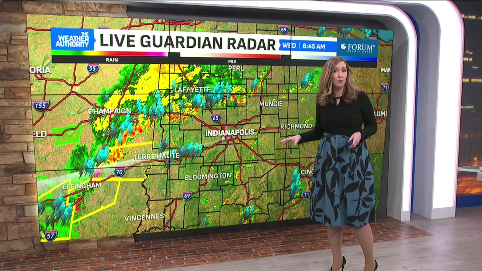 Severe storms possible today; turning much cooler – Fox 59