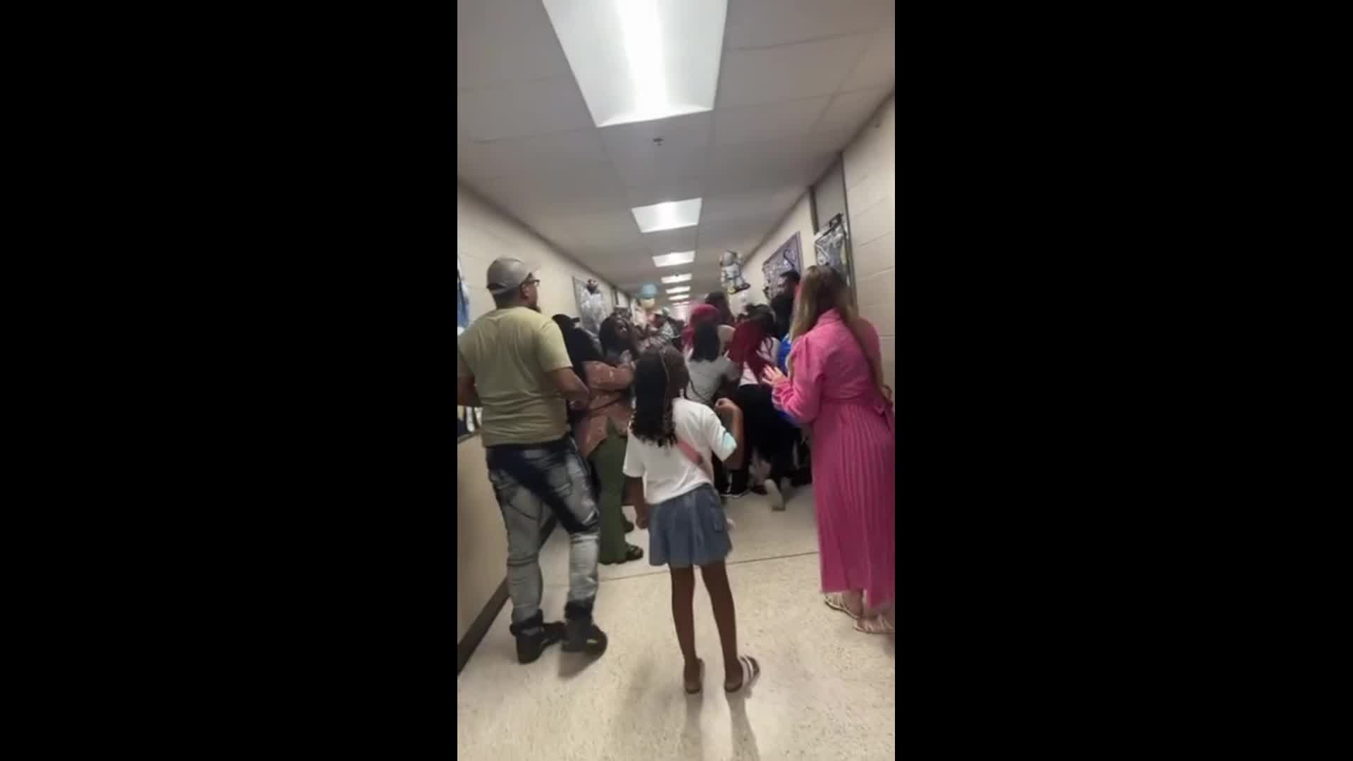 Fight During Graduation Fight at Faulk Elementary School graduation – WFLA
