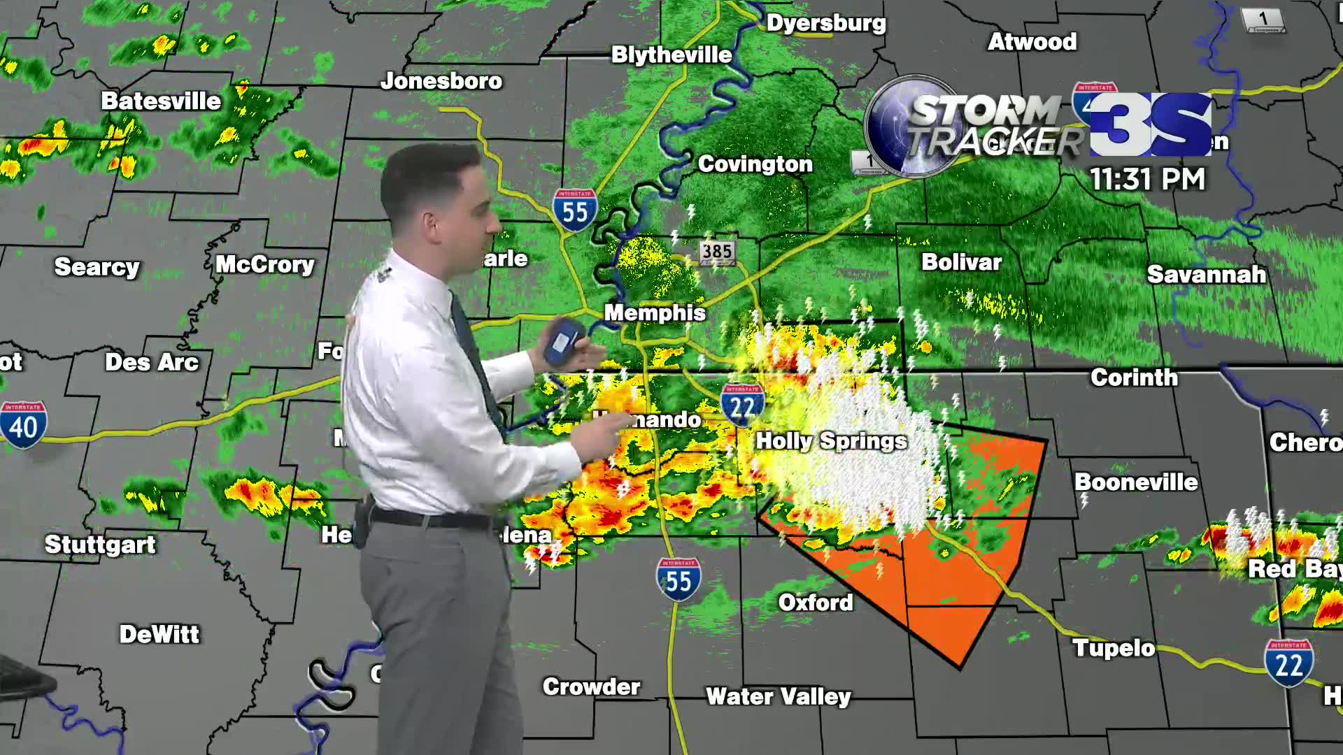 11 Pm Severe Weather Update Wreg