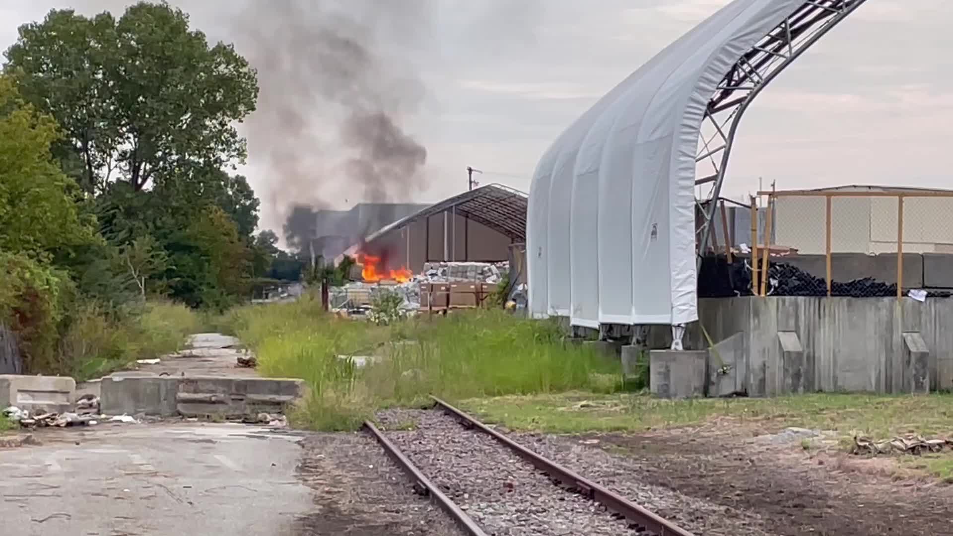 Fire at recycling facility – WREG.com