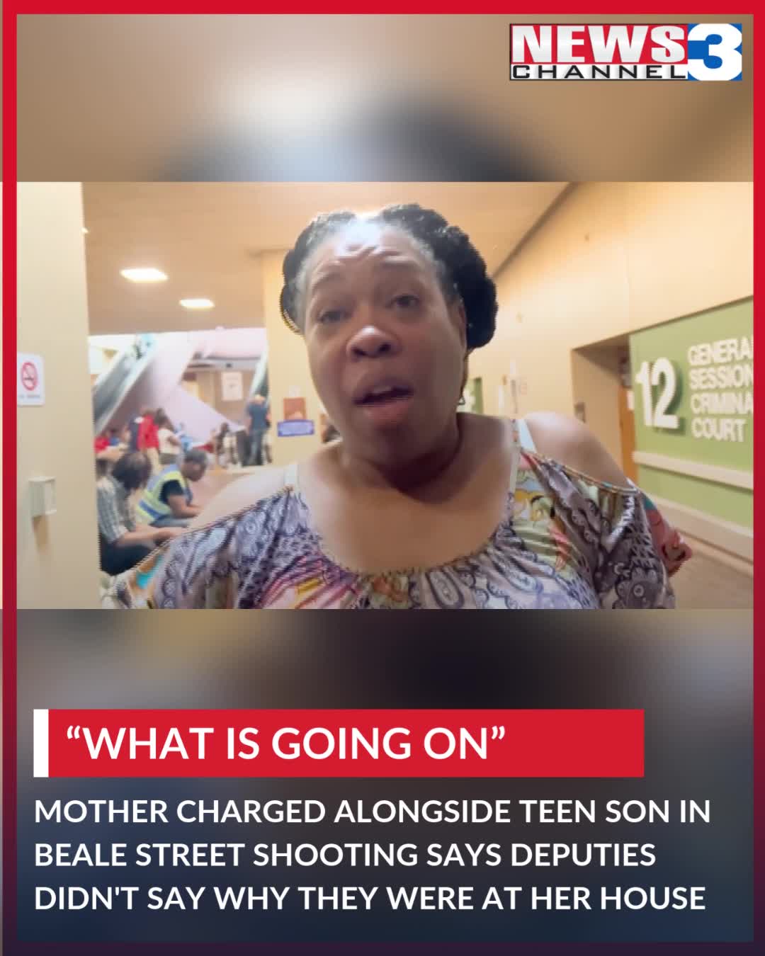 ‘What is going on’: Mother charged with teen son in Beale Street ...