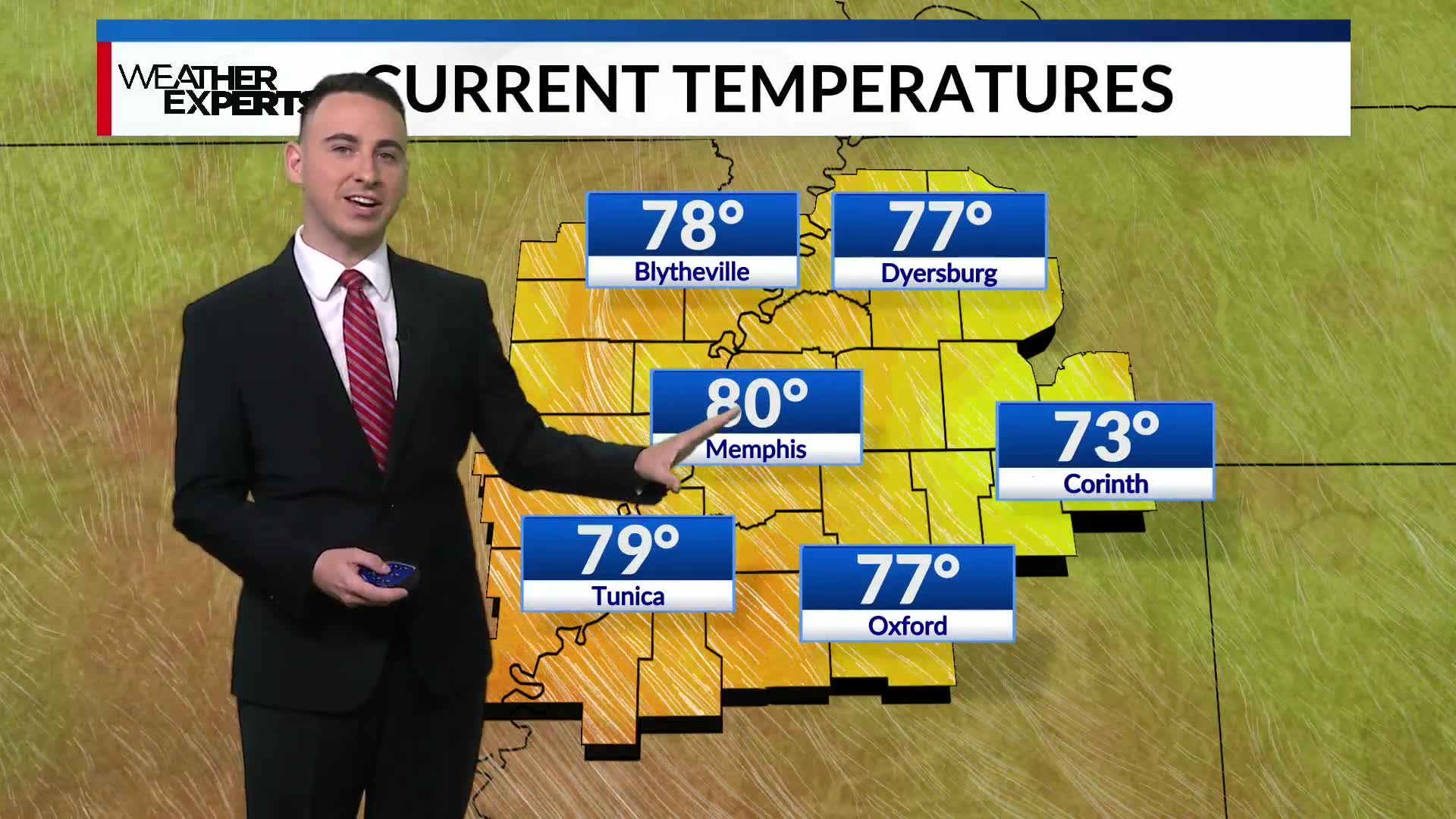 WREG Memphis Weather Wednesday Evening