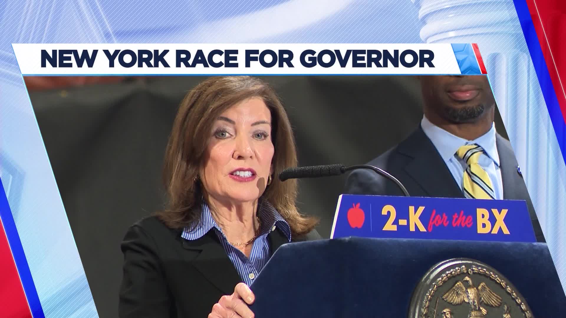 Governor Kathy Hochul and Bruce Blakeman Speak Ahead of Start For Early ...