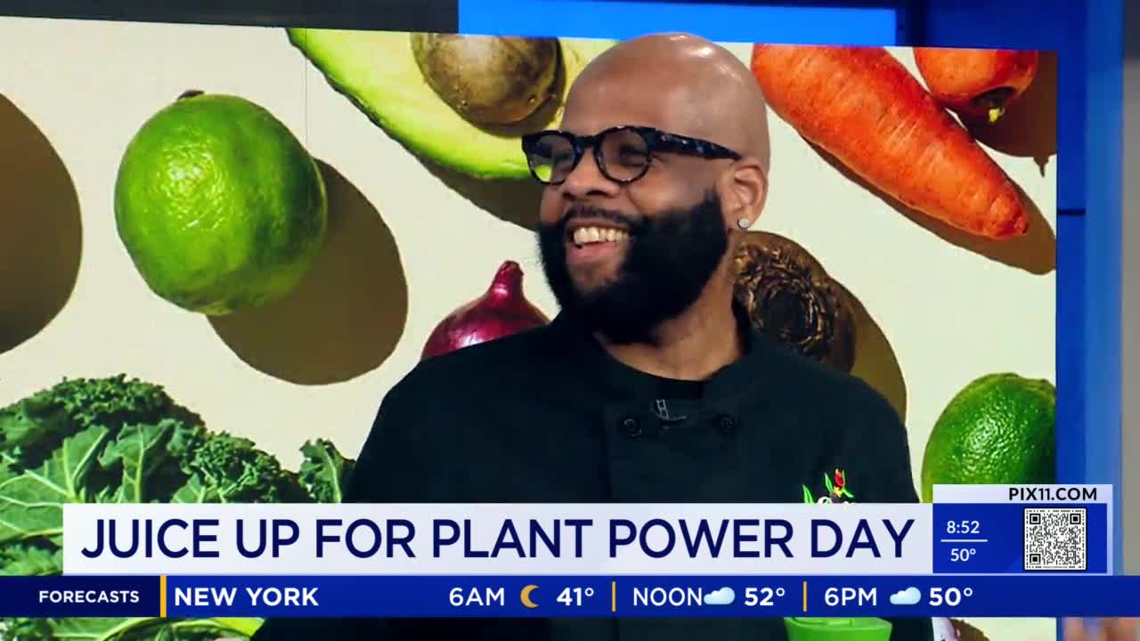 Juice up for Plant Power Day – PIX11